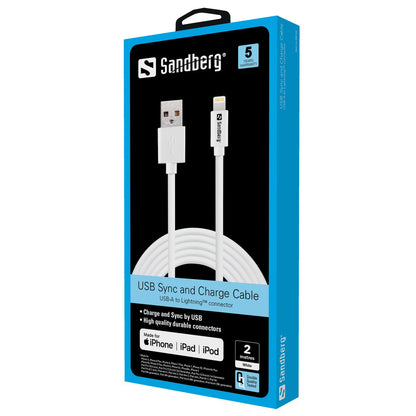 SANDBERG USB-Lightning 2m für Apple