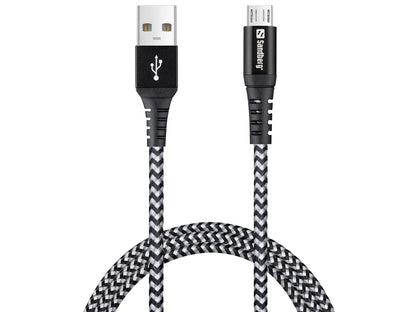 SANDBERG Survivor MicroUSB-Kabel 1M