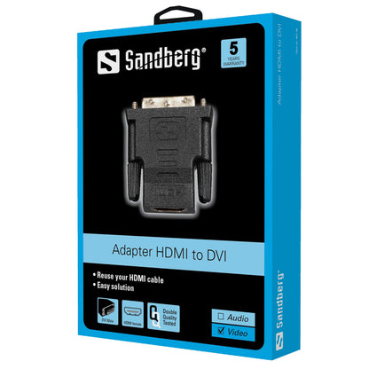 SANDBERG Adapter DVI-M - HDMI-F