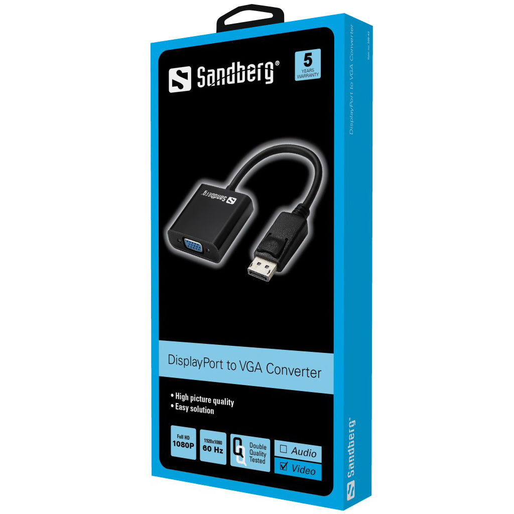 SANDBERG Adapter DisplayPort-VGA