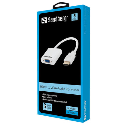 SANDBERG HDMI zu VGA Audio-Konverter