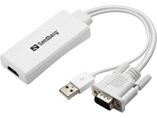 SANDBERG VGA Audio-zu-HDMI-Konverter