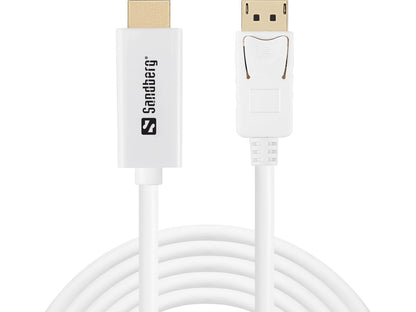 SANDBERG DisplayPort-HDMI M-M 2m