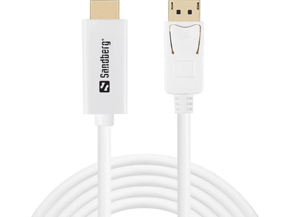 SANDBERG DisplayPort 1.2-HDMI 4K M-M 2m