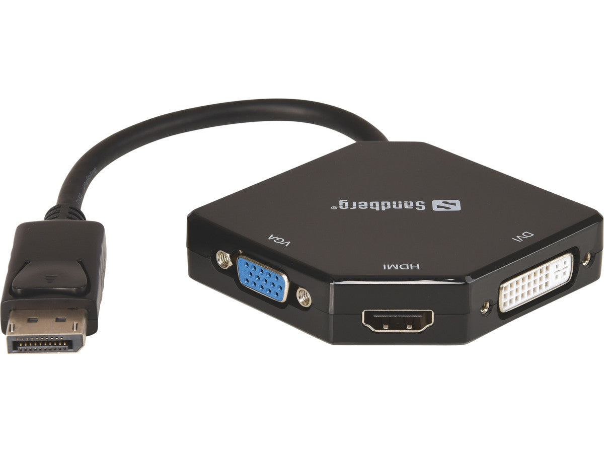 SANDBERG Adapter DP-HDMI DVI VGA