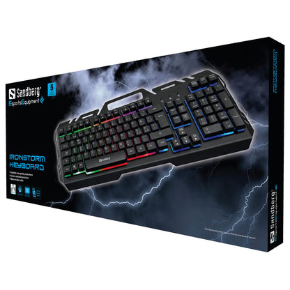 SANDBERG IronStorm Tastatur DE