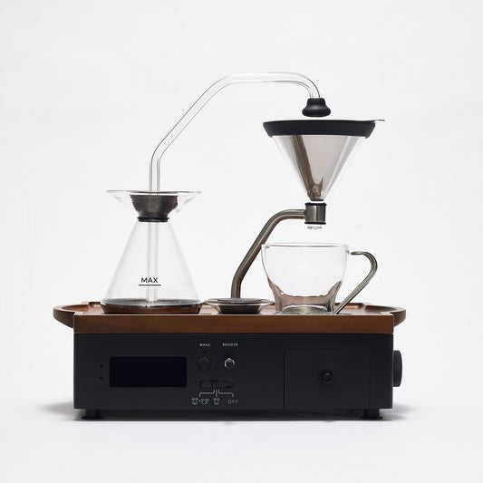 BARISIEUR design coffee machine tea timer black