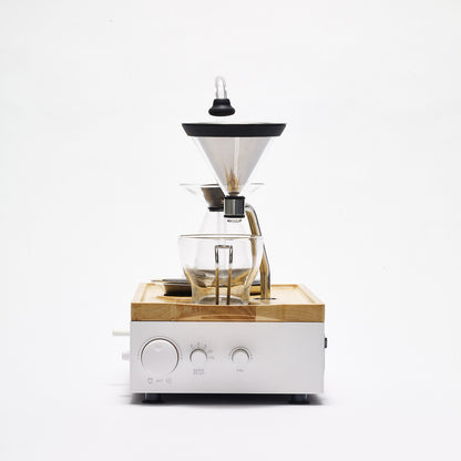 BARISIEUR Design Kaffeemaschine Tee Timer weiß