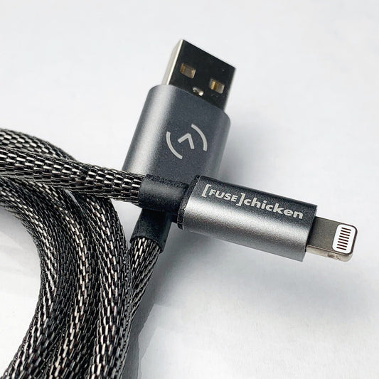FUSECHICKEN Shield iPhone charging cable stainless steel