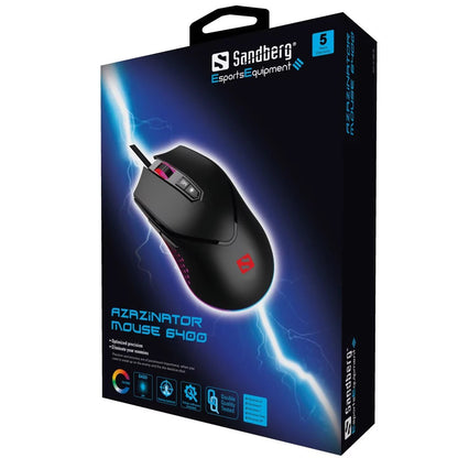 SANDBERG Azazinator Mouse 6400