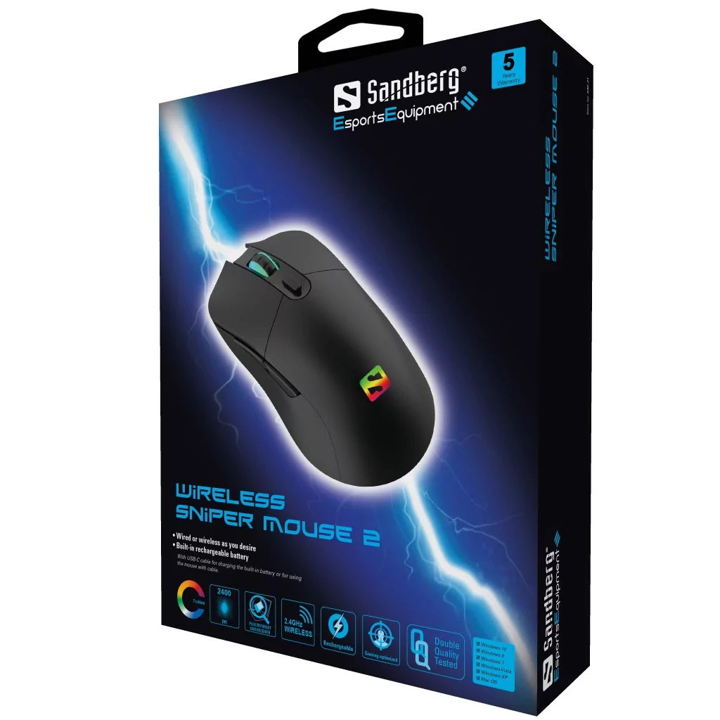 SANDBERG Wireless Sniper Mouse 2