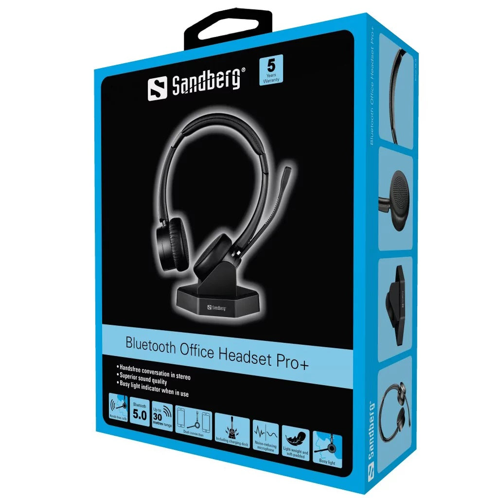 SANDBERG Bluetooth Office Headset Pro+