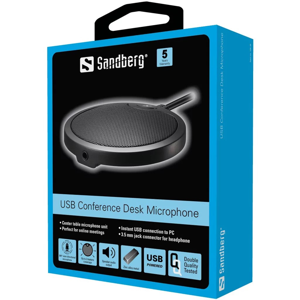 SANDBERG USB Conference Desk Microphone