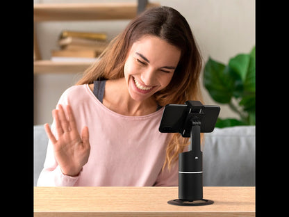 SANDBERG Motion Tracking Phone Mount | smart phone holder | follows their movements | Clamp adjustable from 4 - 8.5 cm