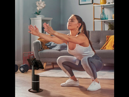 SANDBERG Motion Tracking Phone Mount | smart phone holder | follows their movements | Clamp adjustable from 4 - 8.5 cm