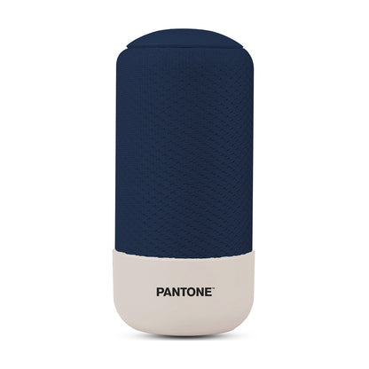 PANTONE Mobiler Lautsprecher Bluetooth navy | Ausgangsleistung 5 W | Bluetooth 5.0-Technologie | mit Stoff überzogen