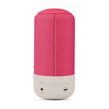 PANTONE Mobiler Lautsprecher Bluetooth pink | Ausgangsleistung 5 W | Bluetooth 5.0-Technologie | mit Stoff überzogen