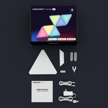 COLOLIGHT Triangle Starter-Set (Controller + 6 LED Module)