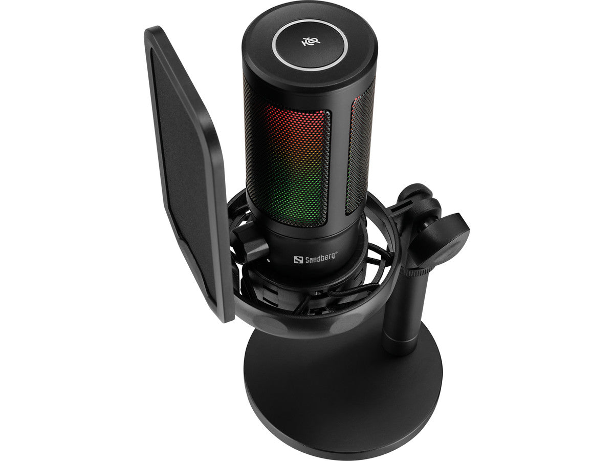 SANDBERG Streamer USB Microphone RGB