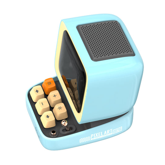 DIVOOM Ditoo Pro Bluetooth Lautsprecher blau