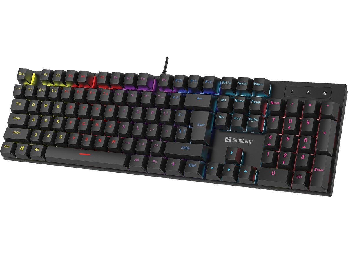 SANDBERG Mechanische Gaming Tastatur DE Layout