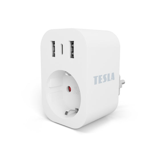 TESLA Smart Intelligent socket with 3 USB 