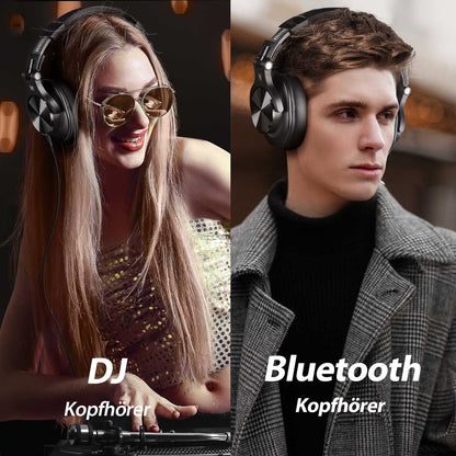 ONEODIO A70 Bluetooth Kopfhörer Schwarz