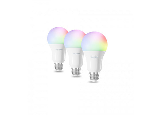 TESLA Smarte LED Leuchtmittel RGB 11W E27 3er-Set