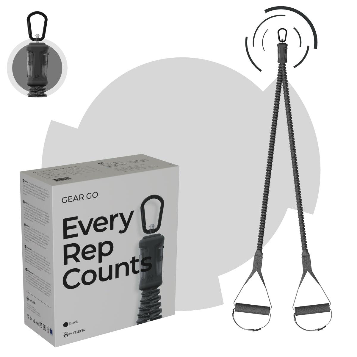 HYGEAR Smart Fitness Band Charcoal