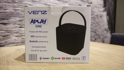 VENZ APLAY ONE  , der neue revolutionäre portable und leistungsstarke Lautsprecher