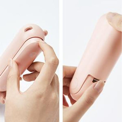 JISULIFE F8 Mini Handventilator 3-in-1 Rosa