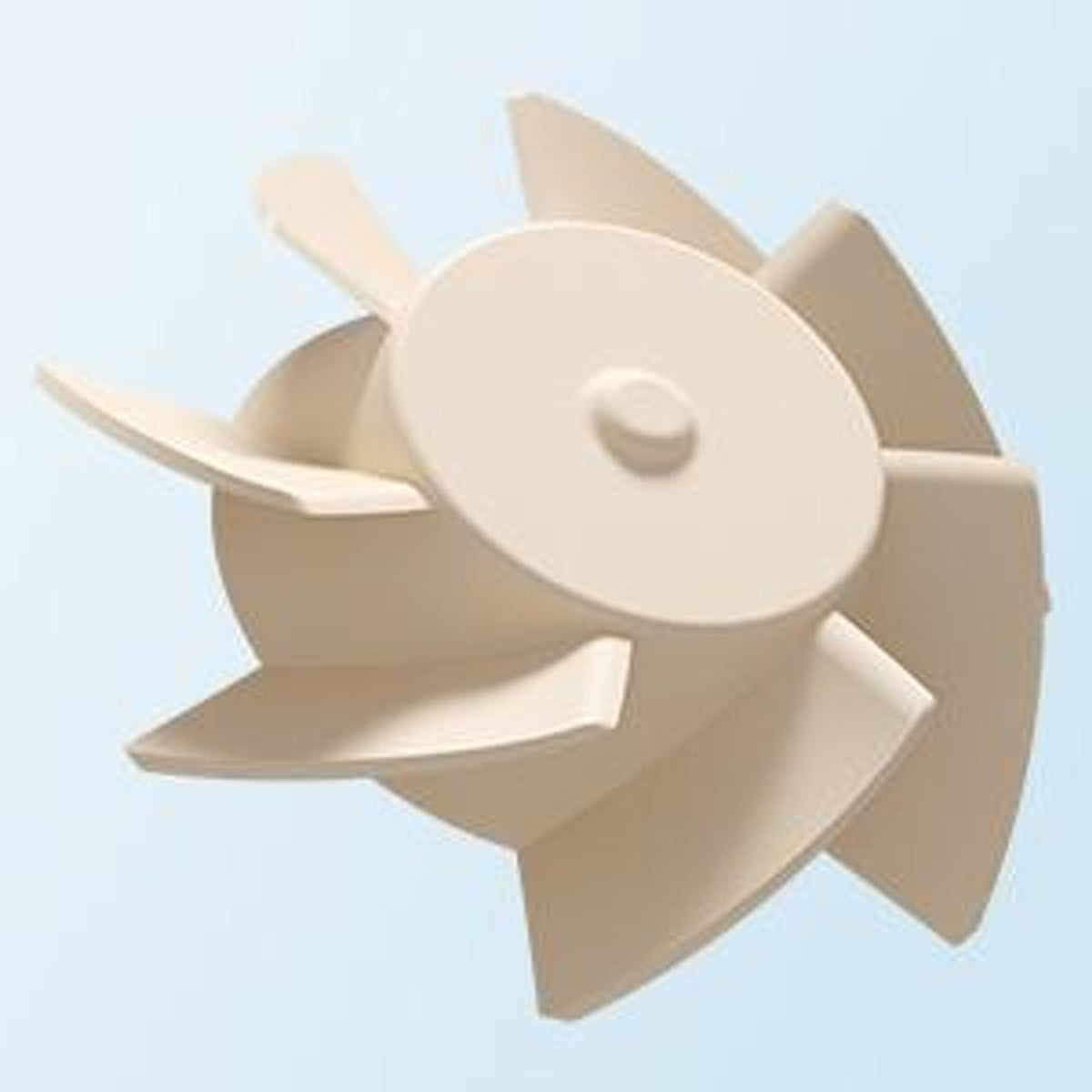 JISULIFE FA43 Turbo Handventilator 4000mAh Braun