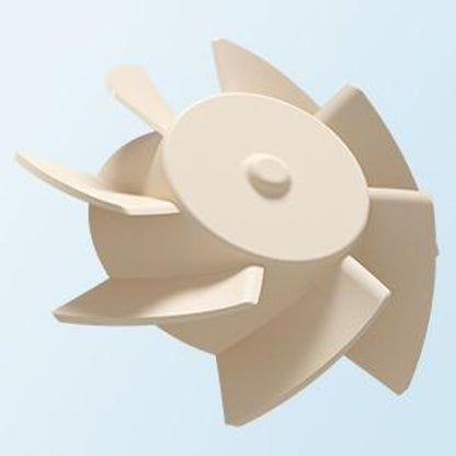 JISULIFE FA43 Turbo Handventilator 4000mAh Braun