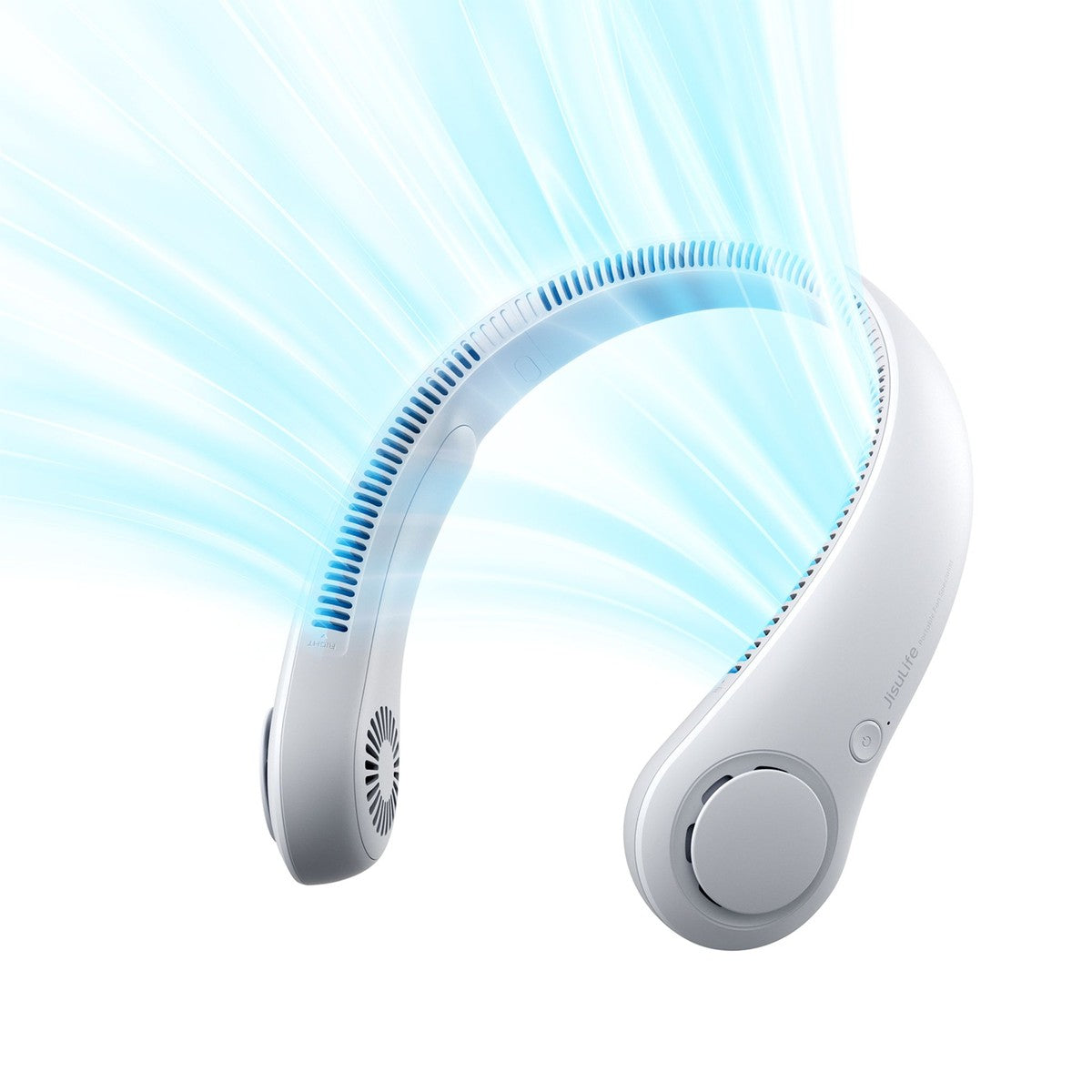 JISULIFE FA14 Mobiler Nacken-Ventilator Grau