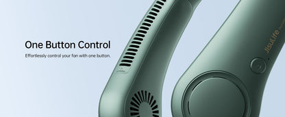 JISULIFE FA14 Mobiler Nacken-Ventilator Grün