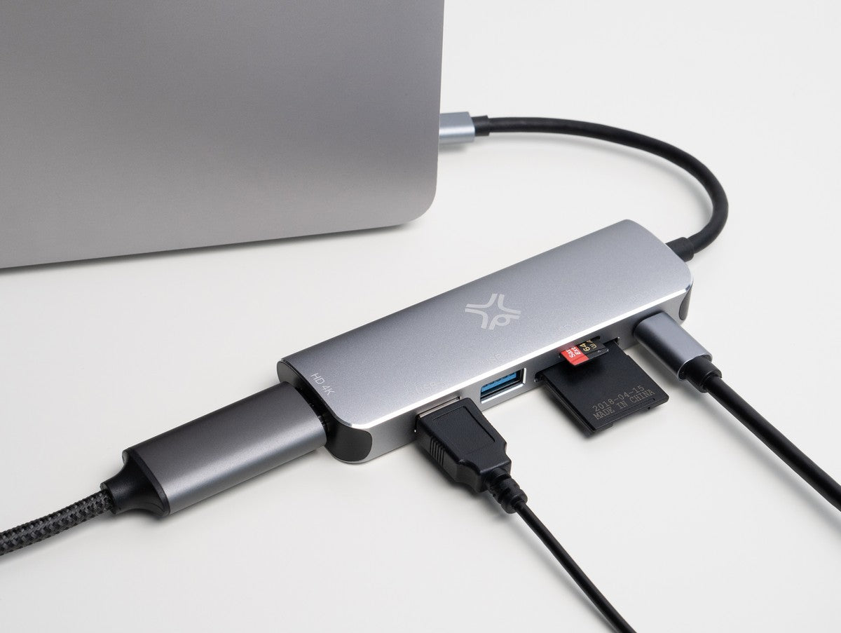 XTREMEMAC USB-C Dockingstation mit 6 Anschlüssen