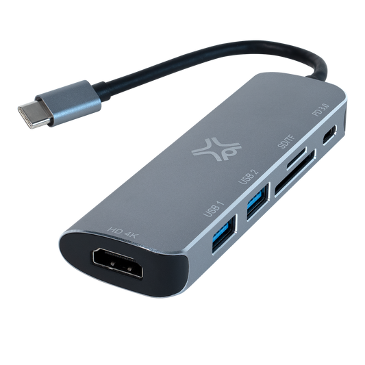 XTREMEMAC USB-C Dockingstation mit 6 Anschlüssen