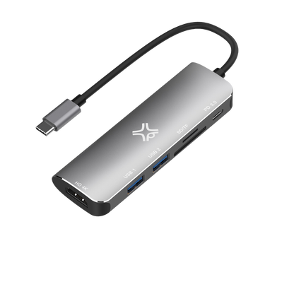 XTREMEMAC USB-C Dockingstation mit 6 Anschlüssen