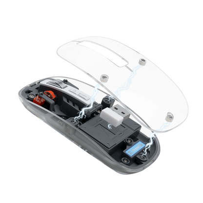 XTREMEMAC Transparente Maus