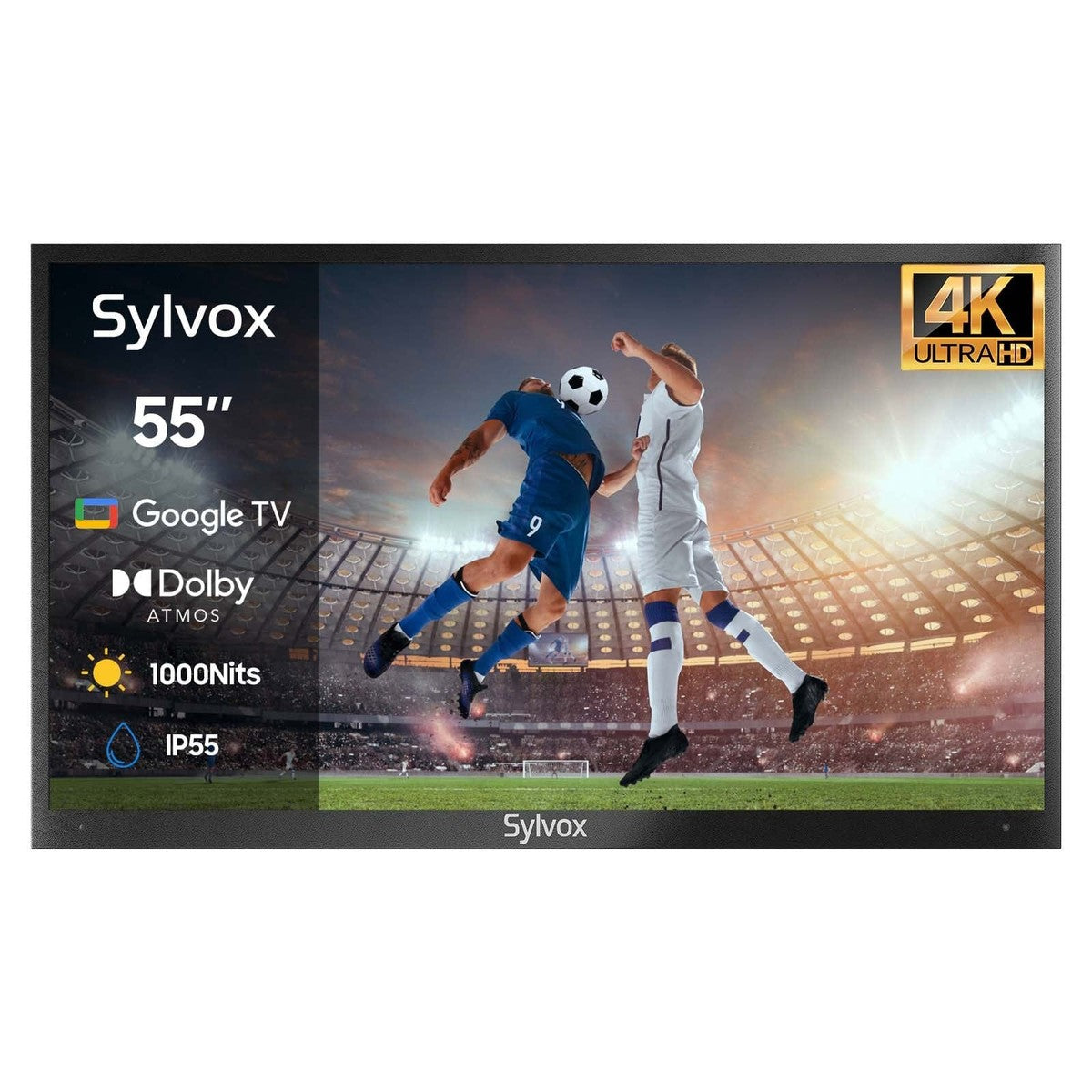 SYLVOX 140 cm / 55´´ Teilsonne Outdoor Google TV
