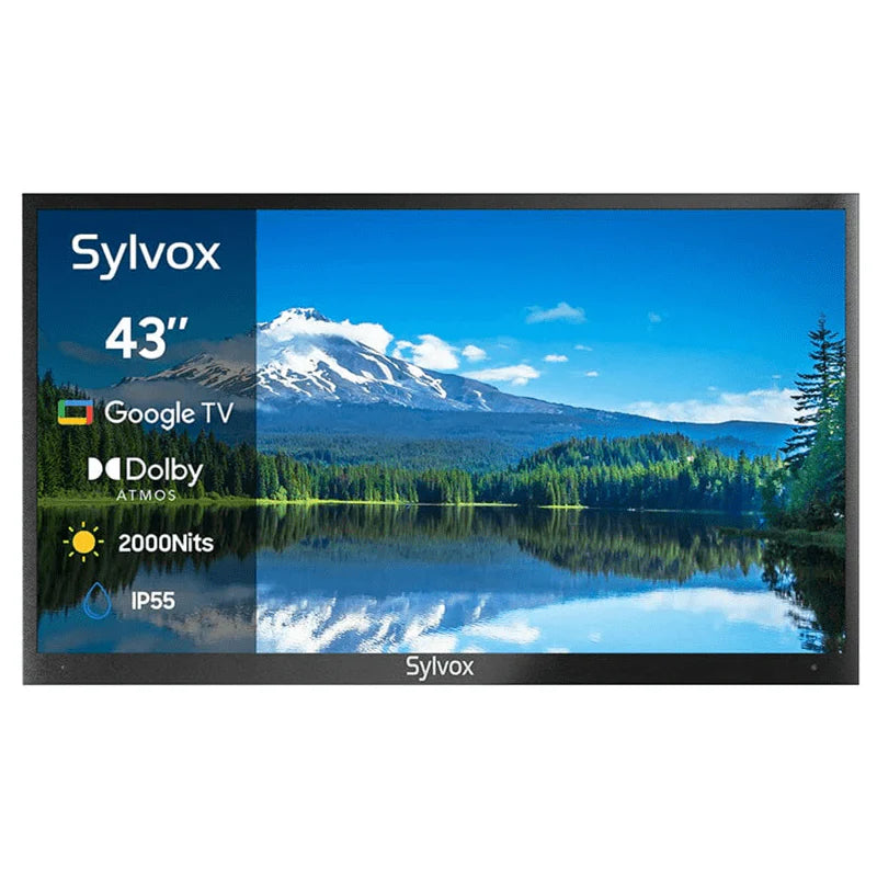 SYLVOX 109 cm / 43´´ Volle Sonne Outdoor Google TV