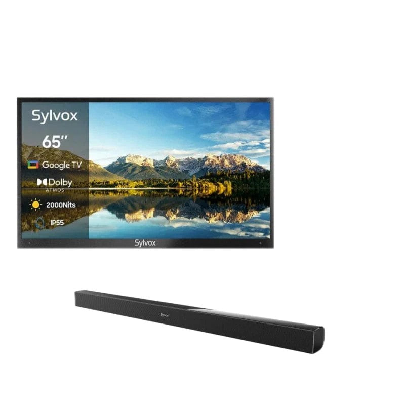 SYLVOX 165 cm / 65´´ Volle Sonne Outdoor Google TV