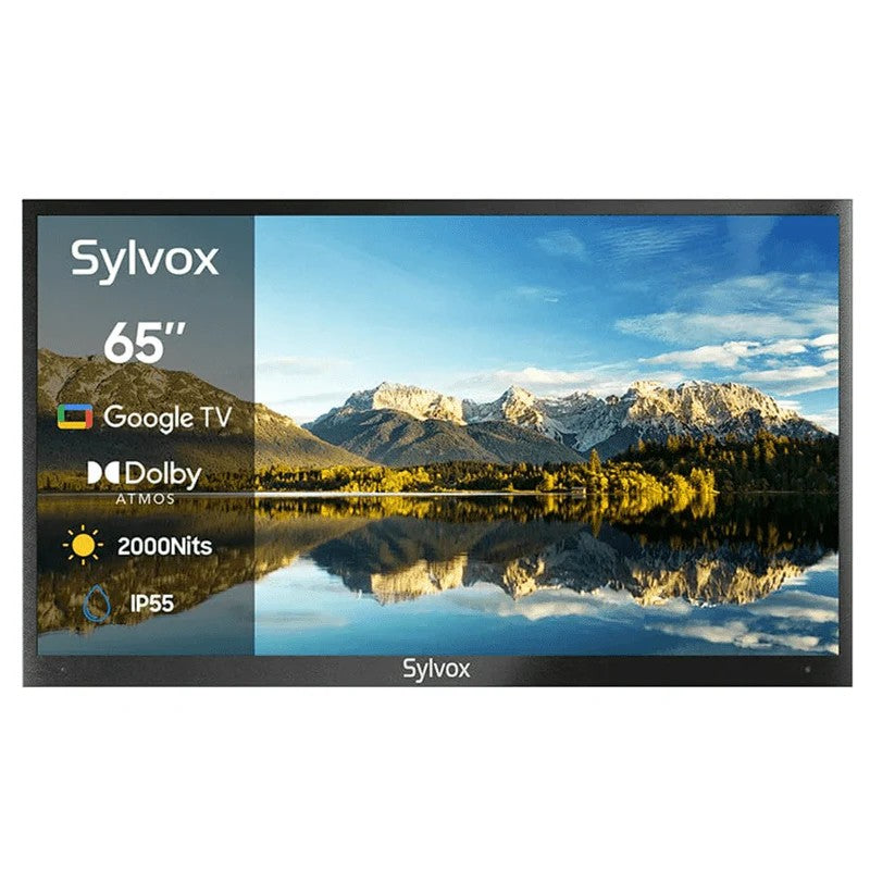 SYLVOX 165 cm / 65´´ Volle Sonne Outdoor Google TV