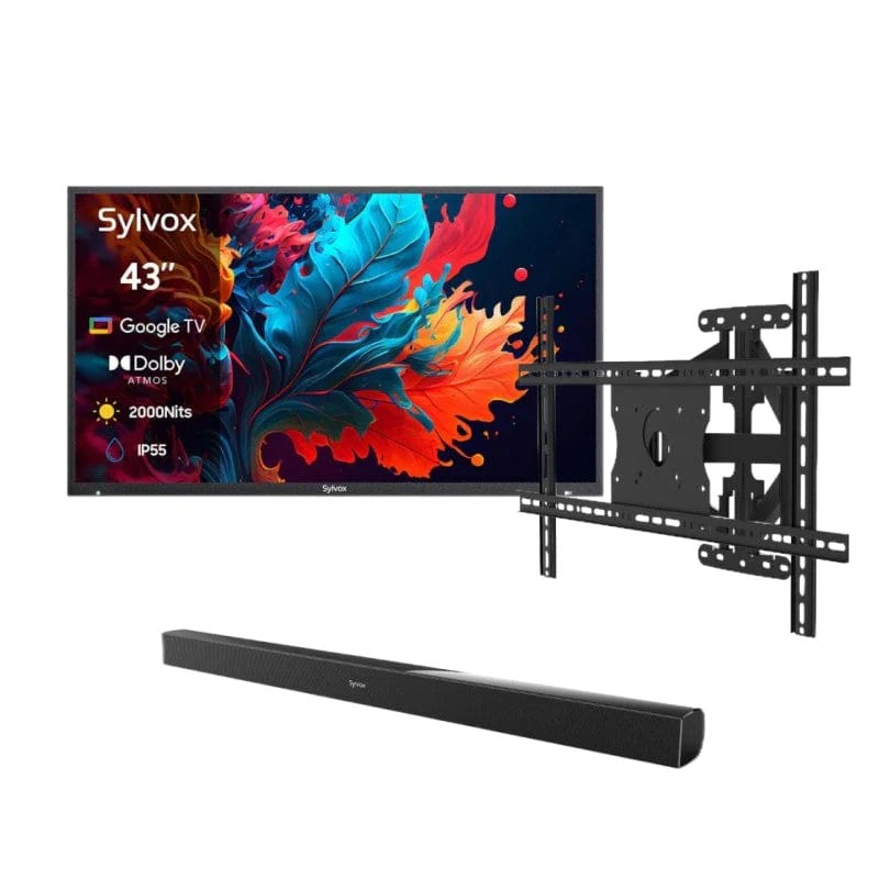 SYLVOX 109 cm / 43´´ Volle Sonne Outdoor Google QL