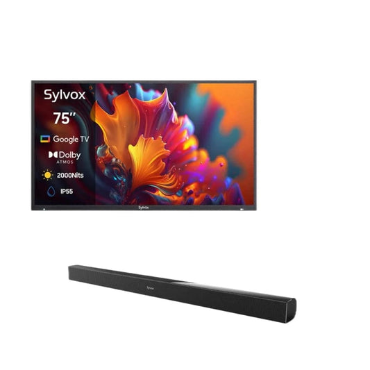 SYLVOX 190 cm / 75´´ Volle Sonne Outdoor Google QL