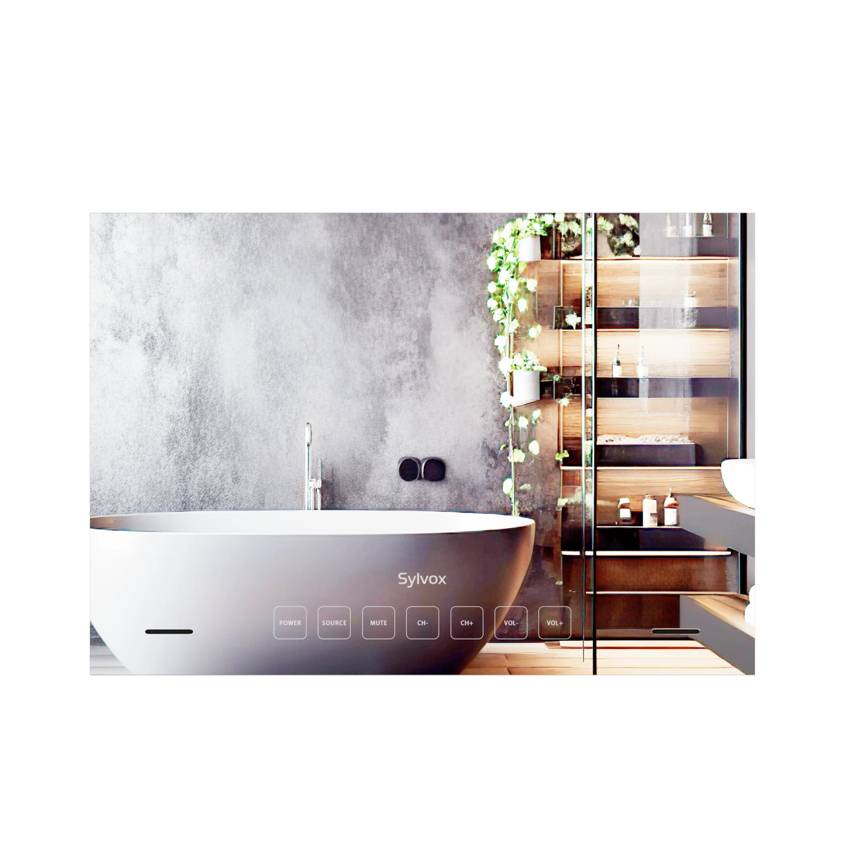 SYLVOX 81 cm / 32´´ Bad-TV Einbau wasserdicht