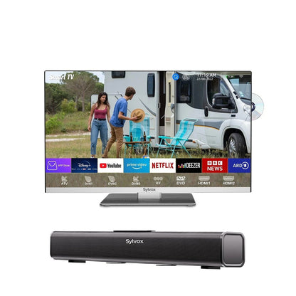 SYLVOX 56 cm / 22´´ RV Smart-TV mit DVD