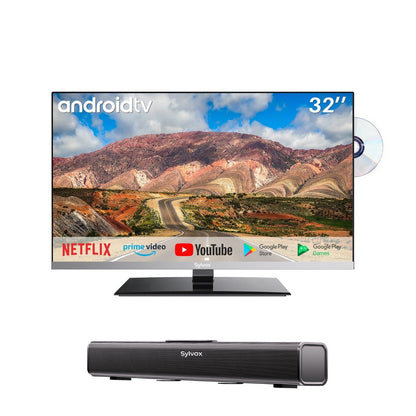 SYLVOX 81 cm / 32´´ RV Smart-TV mit DVD