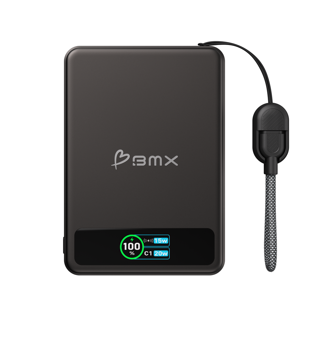 BMX SolidSafe 5K Solid-State Magnet Powerbank Schw