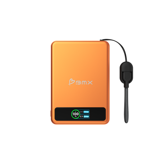BMX SolidSafe 5K Solid-State Magnet Powerbank Oran
